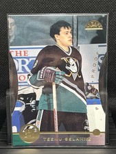 1996-97 Leaf Press Proof #52 Teemu Selanne HOF Ducks PR1500 picture