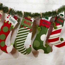 Personalized Whimsical Jester Stocking picture
