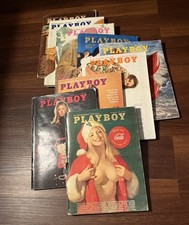 1972 Playboy Magazine Lot of 9, Missing March, May, June, All Have Centerfolds picture