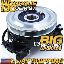 HiTorque 130ftlb (OEM 87) BIGBearing Billet Pulley PTO Clutch for Scag 461397 picture