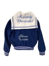 Vintage 50-60s Cheer Award Jacket Womens 36 Vtg Letterman Style Highschool FL picture