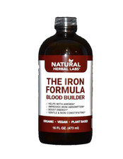 The IRON Formula By Natural Herbal Labs, Plant-Based. Boosts Energy 16 oz picture