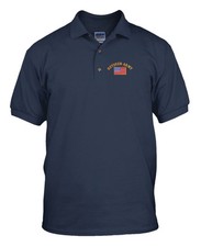 RETIRED ARMY MILITARY Embroidery Embroidered Golf Polo Shirt picture