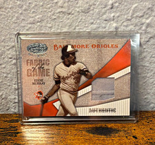 2004 Leaf Certified Materials - Eddie Murray Fabric of the Game FG-38 /100 picture