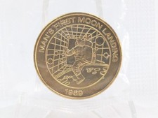 1999 Sunoco Millennium Coin Series Token Mans First Moon Landing #9 New picture