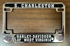 Motorcycle License Plate Frame Harley-Davidson of West Virginia S. Charleston picture