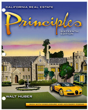 California Real Estate Principles 16th Edition Huber - MESSAGE BEFORE BUYING picture