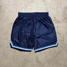 Vintage 80s Lady Betlin Blue Nylon Basketball Shorts Mens XL Retro Made in USA picture