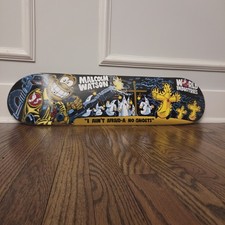 Signed Vintage World Industries Malcolm Watson SKATEBOARD DECK Ghostbusters Klan picture