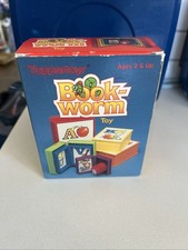 Vintage 1987 Tuppertoys Book Worm Alphabet Learning Toy New Complete picture