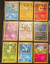 Pokémon Full Eeveelution Set Black & White Promo BW87 - BW94 Holo +Bonus Sylveon picture