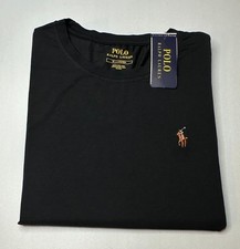 Polo Ralph Lauren Men Short Sleeve Crew Neck  Tee Black  picture