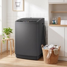 20lbs Full Auto Washing Machine Washer Spin Apartment with 10 Programs 8 Levels picture