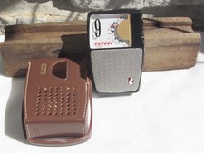 Global GR-900 Transistor Radio with Leather Case 1961 made in Tokyo - Great Cond picture