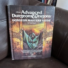 AD&D 1st Ed. Dungeon Masters Guide 8th Printing 1983 Jeff Easley Coverr TSR picture