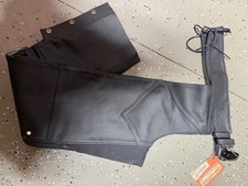 Womens Motorycycle Chaps Large NWT picture