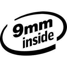 9mm Inside Vinyl Decals Die Cut Vinyl Car Truck Window Laptop picture