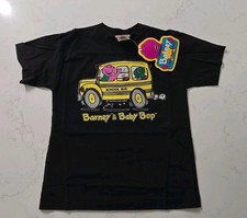 Vtg Barney Baby Bop T Shirt 1992 Kids Toddler NWT Deadstock Lyons USA picture