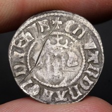 1279 King Edward I Penny Silver Coin Kingdom of England London Mint picture