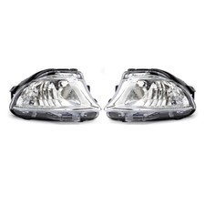 2PC Clear Front Bumper Lamp Cover Fog Light Lens For 2007 2008 2009 Lexus LS460 picture