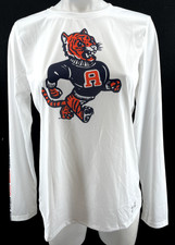 NEW Auburn University AU Tigers White Under Armour UA Long Sleeve Shirt Womens M picture