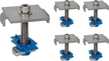 SPMC158-5PK Solar Panel Mid Clamps for 1-5/8 in. Steel Strut Channel, Solar... picture