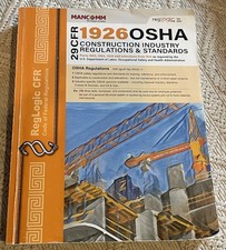 Mancomm 29CFR 1926 OSHA Construction Industry Regulations & Standards July 2023 picture