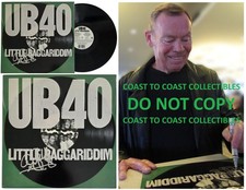 Ali Campbell Signed UB40 Little Baggariddim Album COA Proof Autographed Vinyl picture