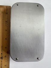 Vintage Wheatley Silmalloy Fly Box 6.5 In Spring Clip Metal Fly Fishing Case picture