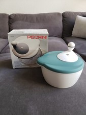 Vintage Pedrini Salad Spinner Removable Basket Made In Italy - NEW IN OPEN BOX picture