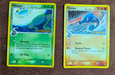 Lot X2 Wooper Horsea (Komiya) (Delta Species) (Stamped) [EX: Dragon Frontiers] picture