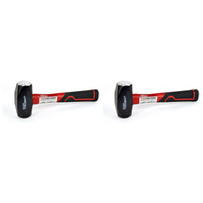 Hyper Tough 2.5 lb Small Sledge Hammer Fiberglass Comfort Grip 2-Pack picture