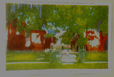 General Packenham Chalmette 1948 POSTCARD New Orleans La picture