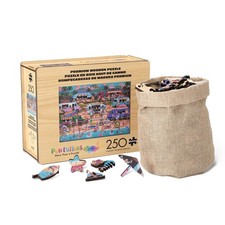 Buffalo Games 250 Piece Wooden Jigsaw Puzzle - Hawaiian Food Truck Festival picture
