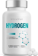 Hydrogen Water Tablets, 12 ppm H2 Molecular Hydrogen Supplement with Magnesium picture