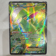 The Pokemon Company Virizion EX 96/101 Plasma Blast Ultra Rare Full Art Holo EN picture