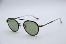 NEW MATSUDA M3064 COB (PVD) BLACK BROWN AUTHENTIC DESIGNER SUNGLASSES 47-22 picture