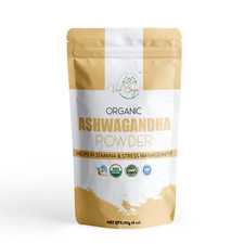 Ved Saga USDA Certified Organic Ashwagandha Powder, 4 oz | 8 oz | 16 oz (1 lb) picture
