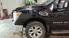 16-18 Nissan Titan OEM Left Driver Fender (Magnetic Black G41) picture