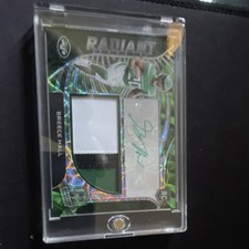 2022 Panini Spectra - Radiant Rookie Patch Sig Breece Hall Celestial Prizm /35 picture