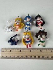 Sailor Moon Swing Set Complete Bandai Gacha Keychains picture
