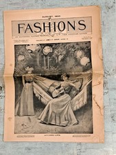 Antique August 1900 Fashions Monthly Journal  Vol. X., No. 4 picture