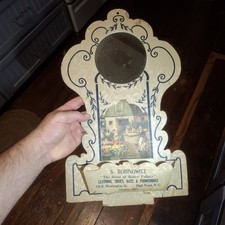 1915s Vintage High Point North CarolinaS ROBINOWITZ calendar comb holder mirror picture
