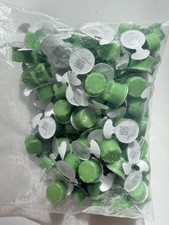 120-13M Curos 70% IPA CFF10 Green Medical Disinfecting IV Port Caps 5-250 Protec picture