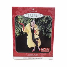 1998 Hallmark Cruella de Vil Ornament - Disney's Unforgettable Villains - #1 picture