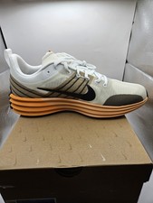 Size 12 Mens 13.5 Women- Nike Lunar Roam Summit White Khaki Orange picture