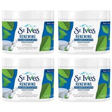 4-Pack St Ives Renewing Collagen & Elastin Face Moisturizer, 10-Ounce Jar picture