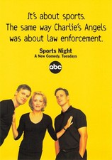 Nationwide Postcard Advertising Promotional Comedy ~ ABC ~ Sports Night picture