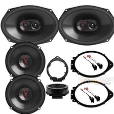 JBL Stage3 Car Speakers Front & Rear for 2010-2015 Chevy Camaro (Coupe Only) picture