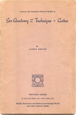 Banned 1st Ed. 1935 Sex Anatomy & the Technique of Coitus James Bruce Rare Book picture